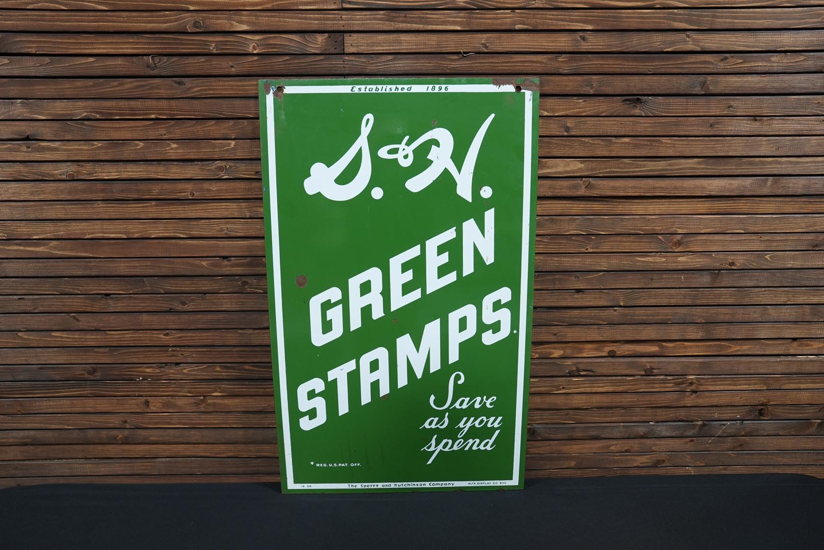 S & H Green Stamps DSP Sign