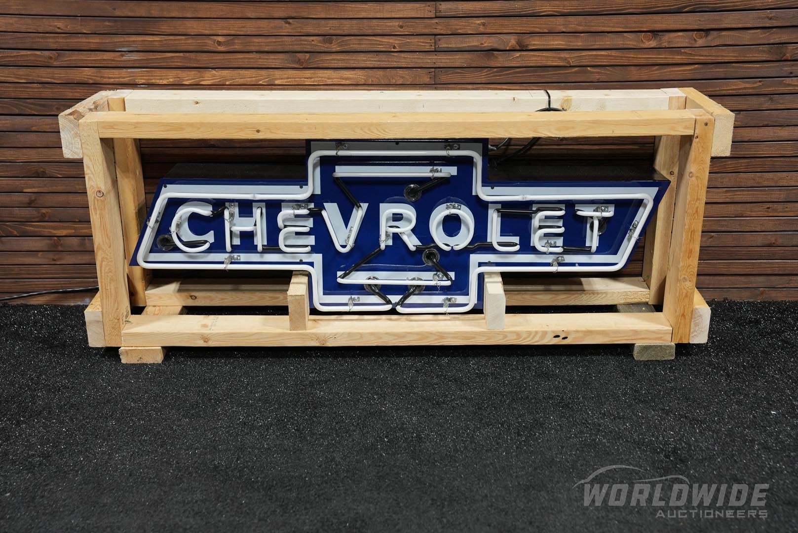 Original Chevrolet Bow-Tie Neon Sign