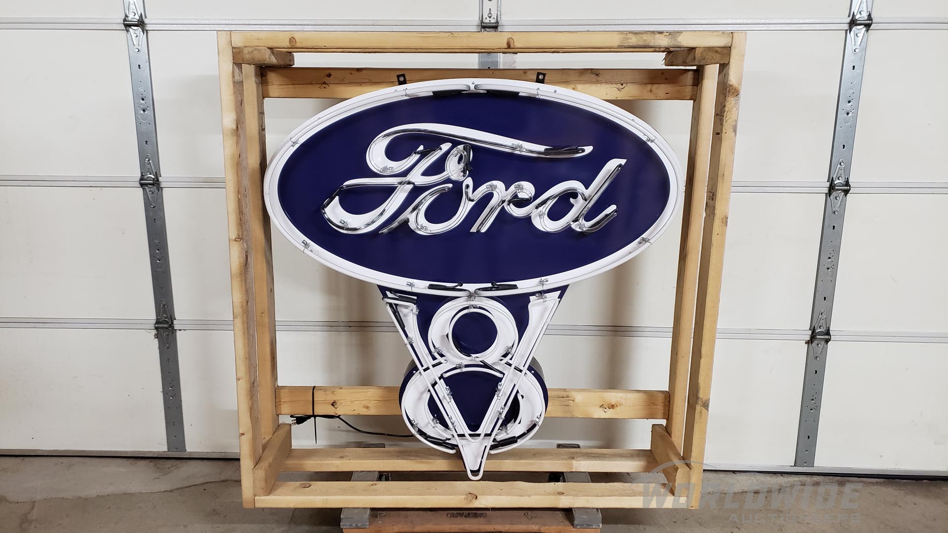 Custom Ford V8 Neon Sign