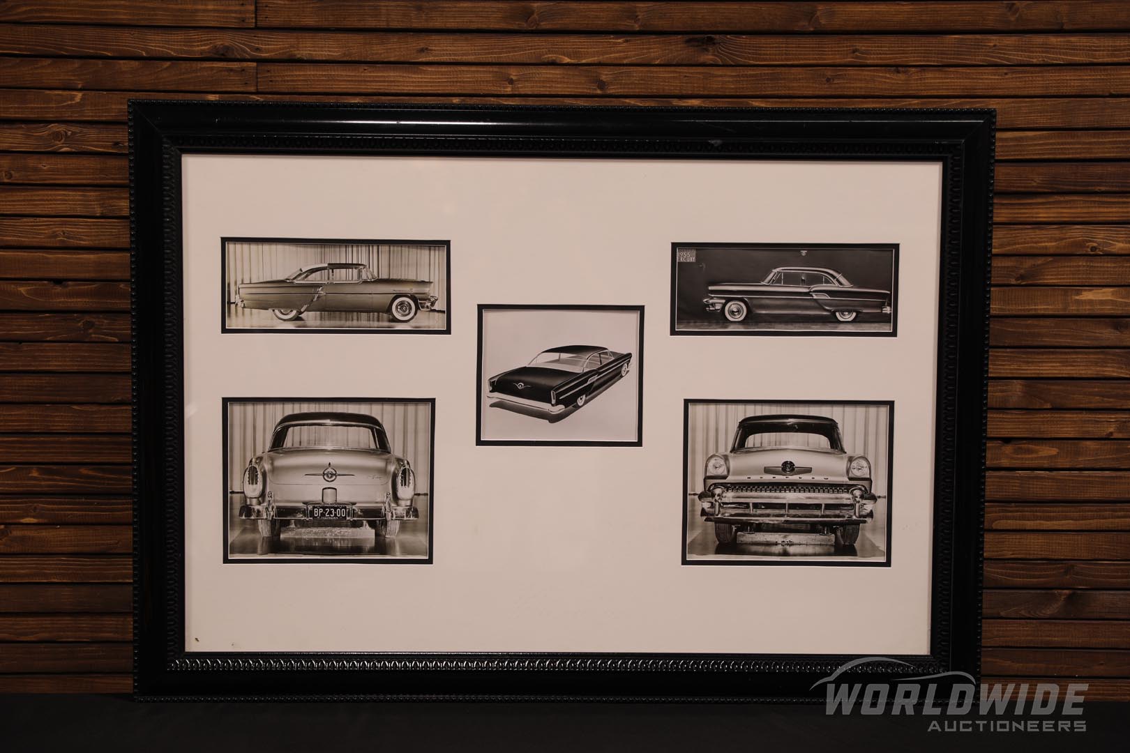 1955 Mercury Styling Study Montage - Framed and Matted