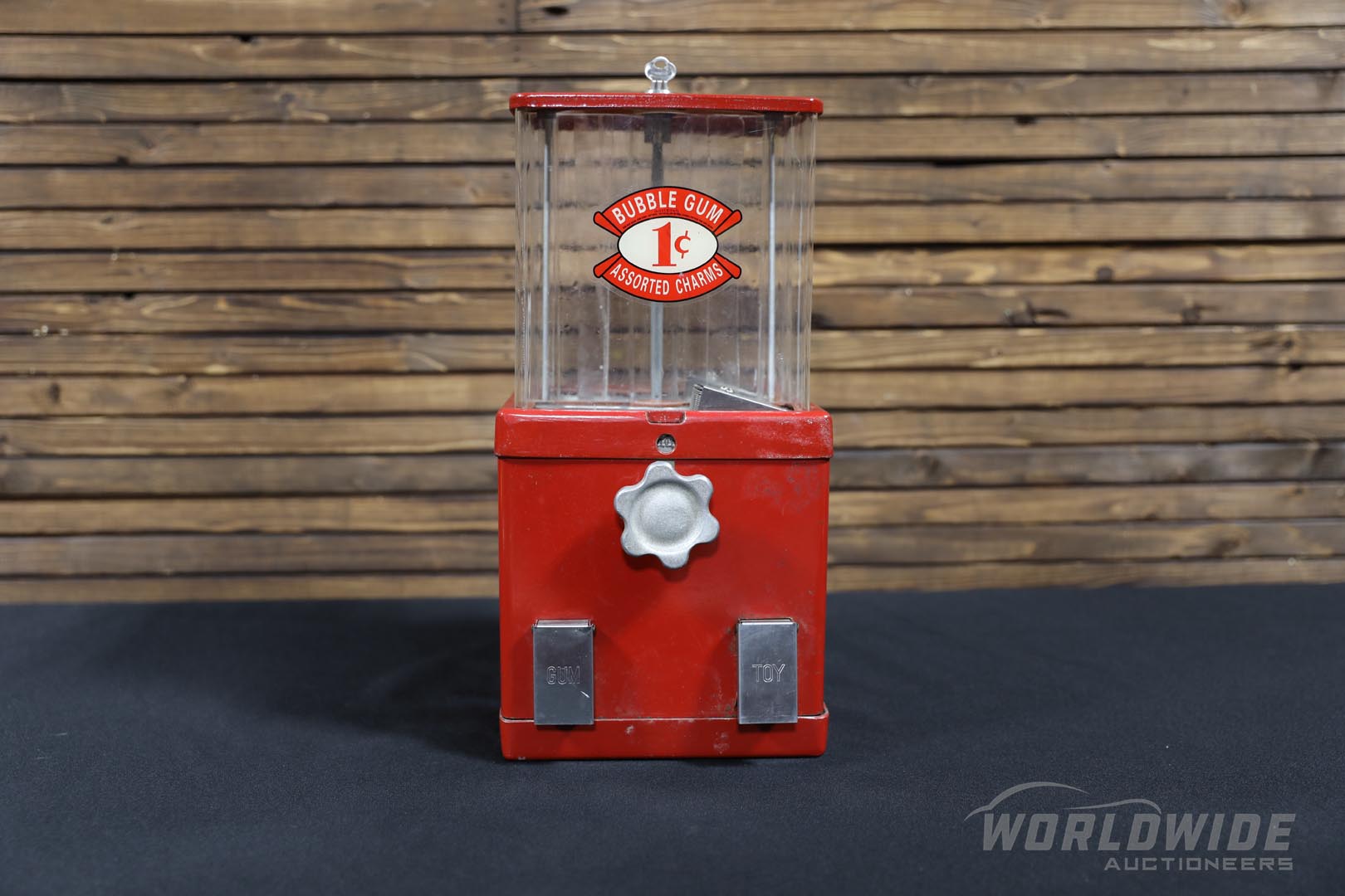 Mystery Gum-Toys Penny Vending Machine with Key