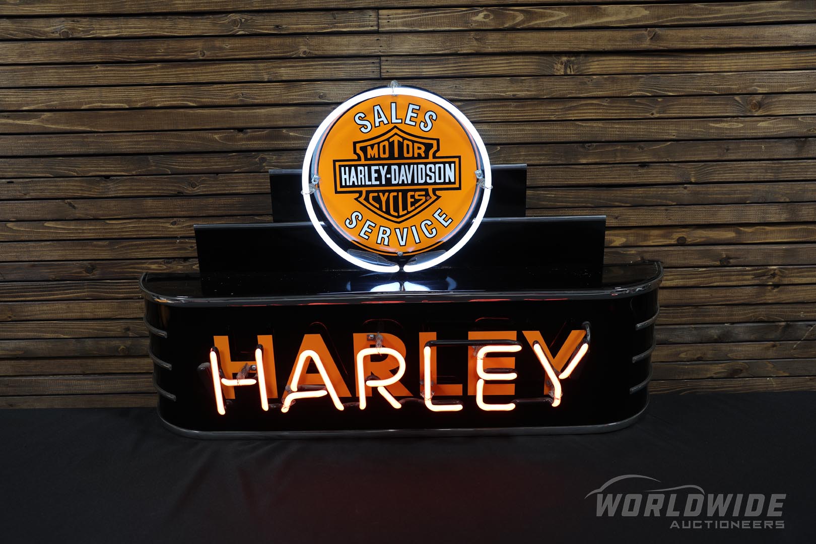 Harley-Davidson Countertop Neon Sign - Reproduction