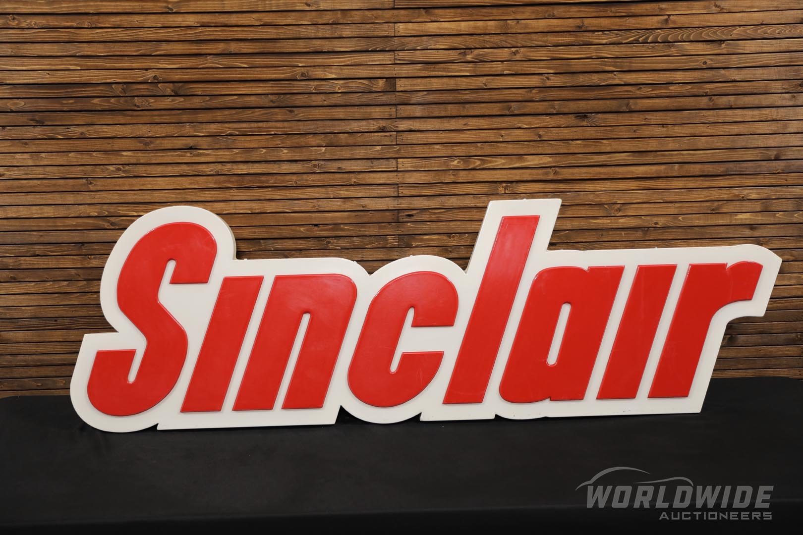 Sinclair Gasoline Die-Cut Lighted Sign