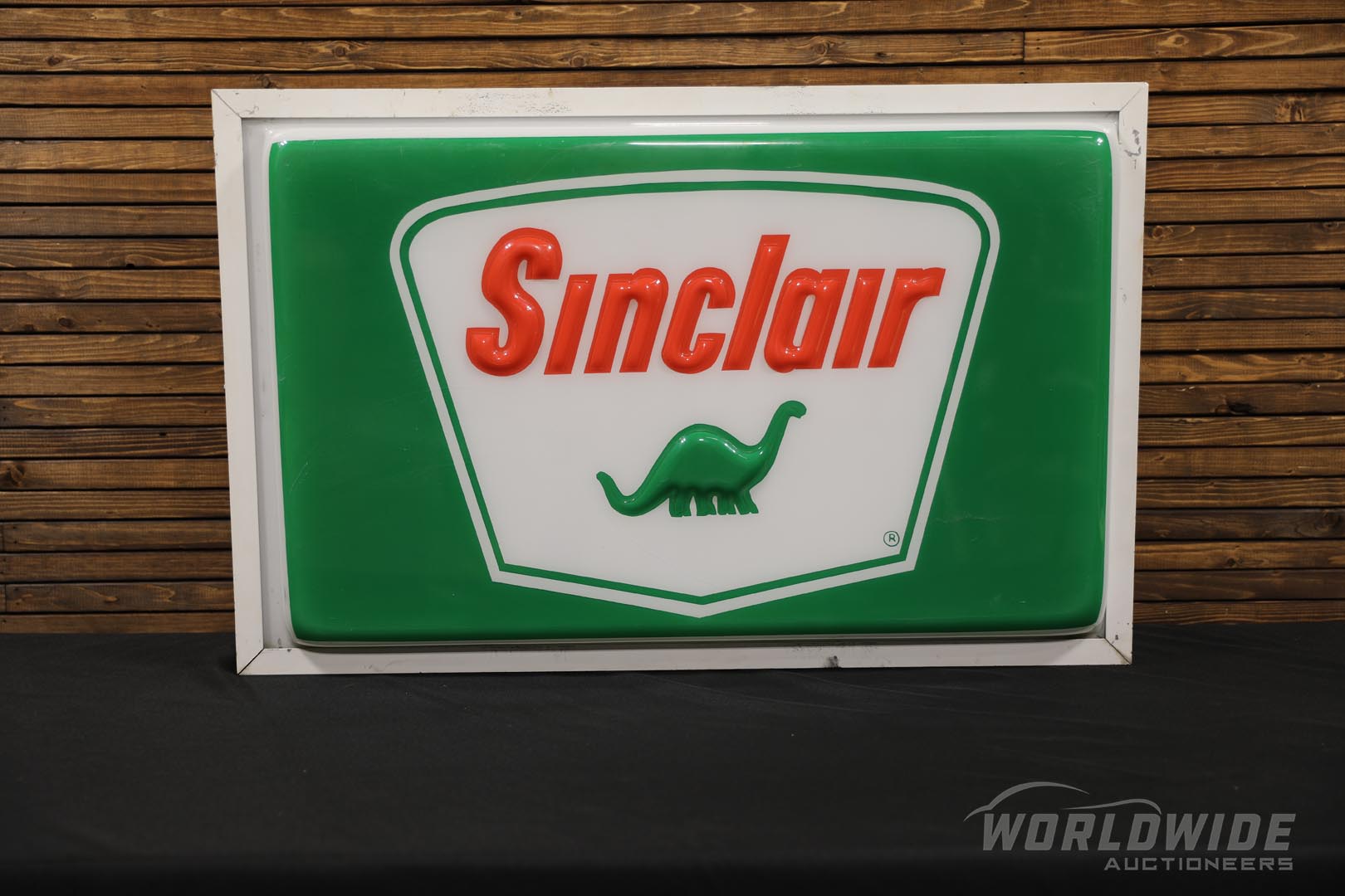 Sinclair Single-Sided Lighted Sign