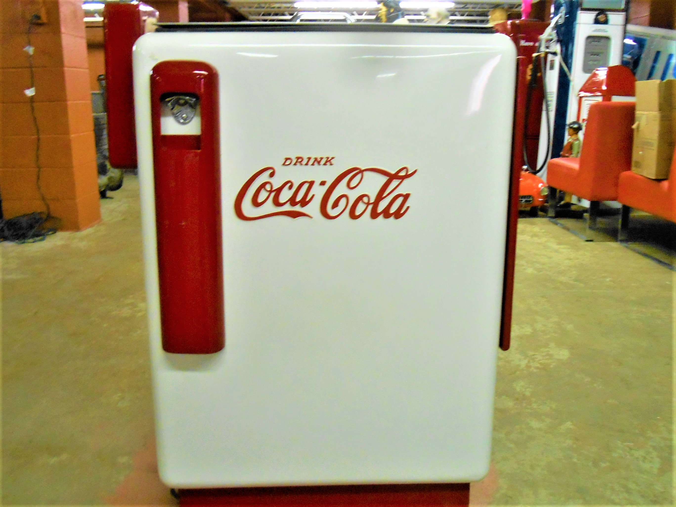 Vintage Coca-Cola Lift-Top Dispenser - Restored