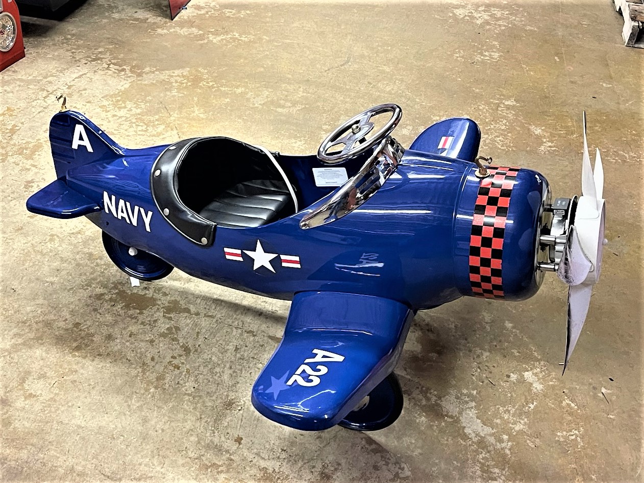 F4U Fighter Style Pedal-Powered Child's Plane