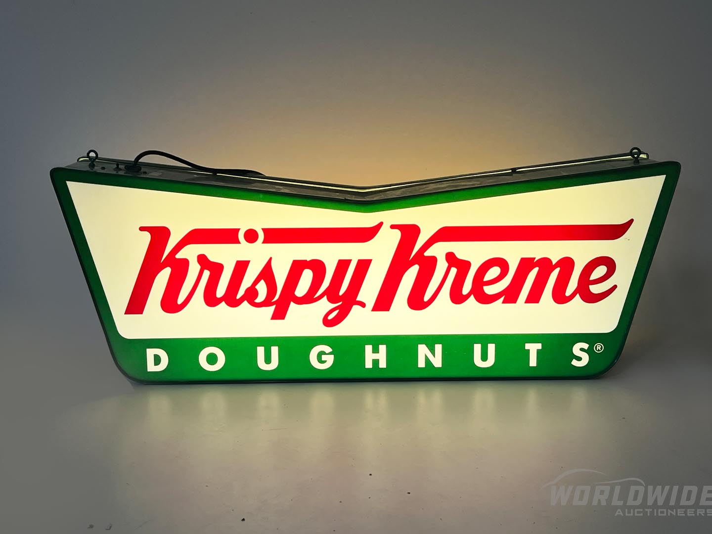  Krispy Kreme Doughnuts Double- Sided Lighted Sign 