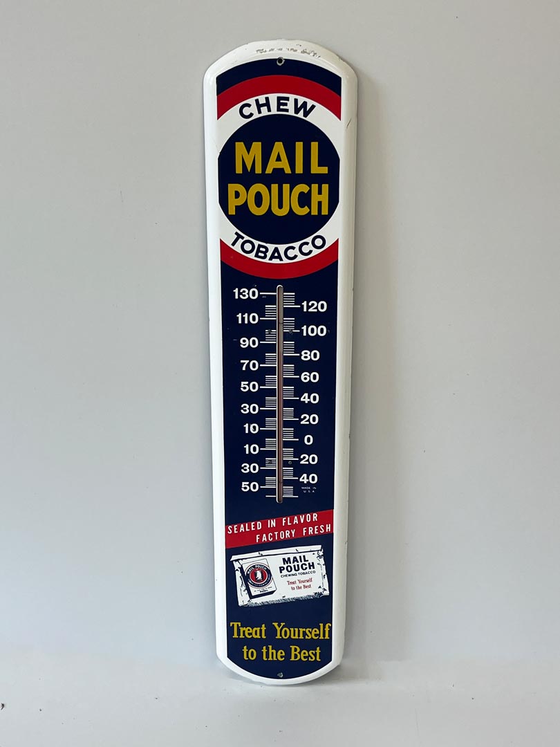  Mail Pouch Chewing Tobacco The rmometer - New 