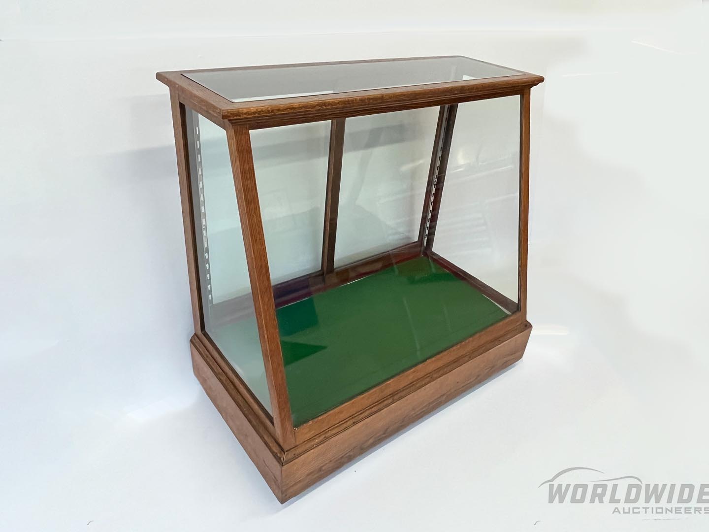  Vintage Retail Display Cabinet  on Casters 