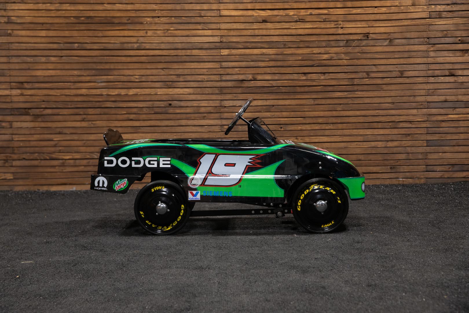 Dodge/Mountain Dew NASCAR Promotional Pedal Car