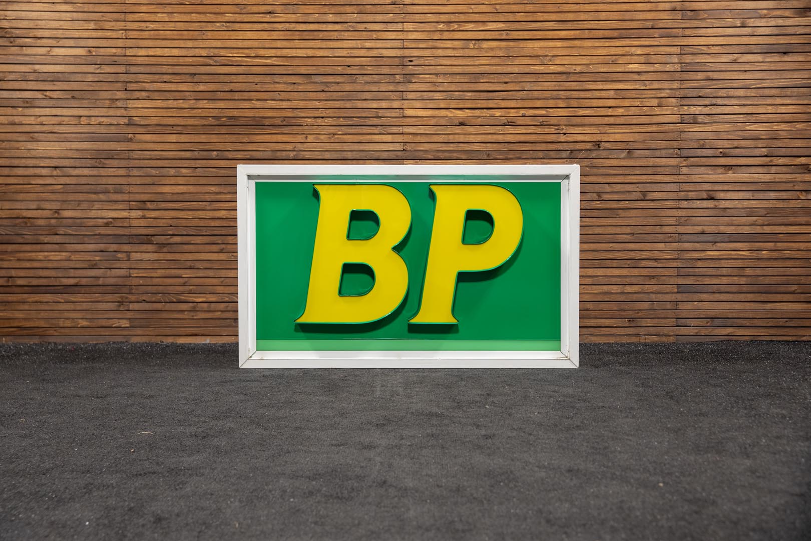 BP Gasoline Single-Sided Lighted Sign