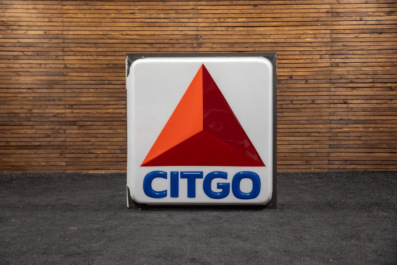  Citgo Gasoline Single-Sided Li ghted Sign 