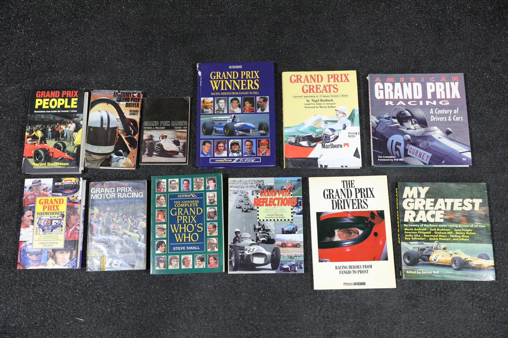  Grand Prix Racing Book Collect ion 
