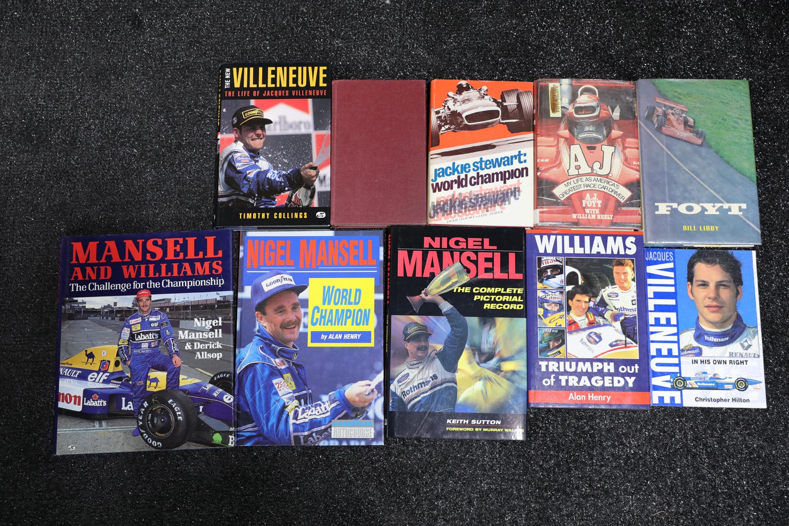 Race Car Driver Biographies Book Collection #2