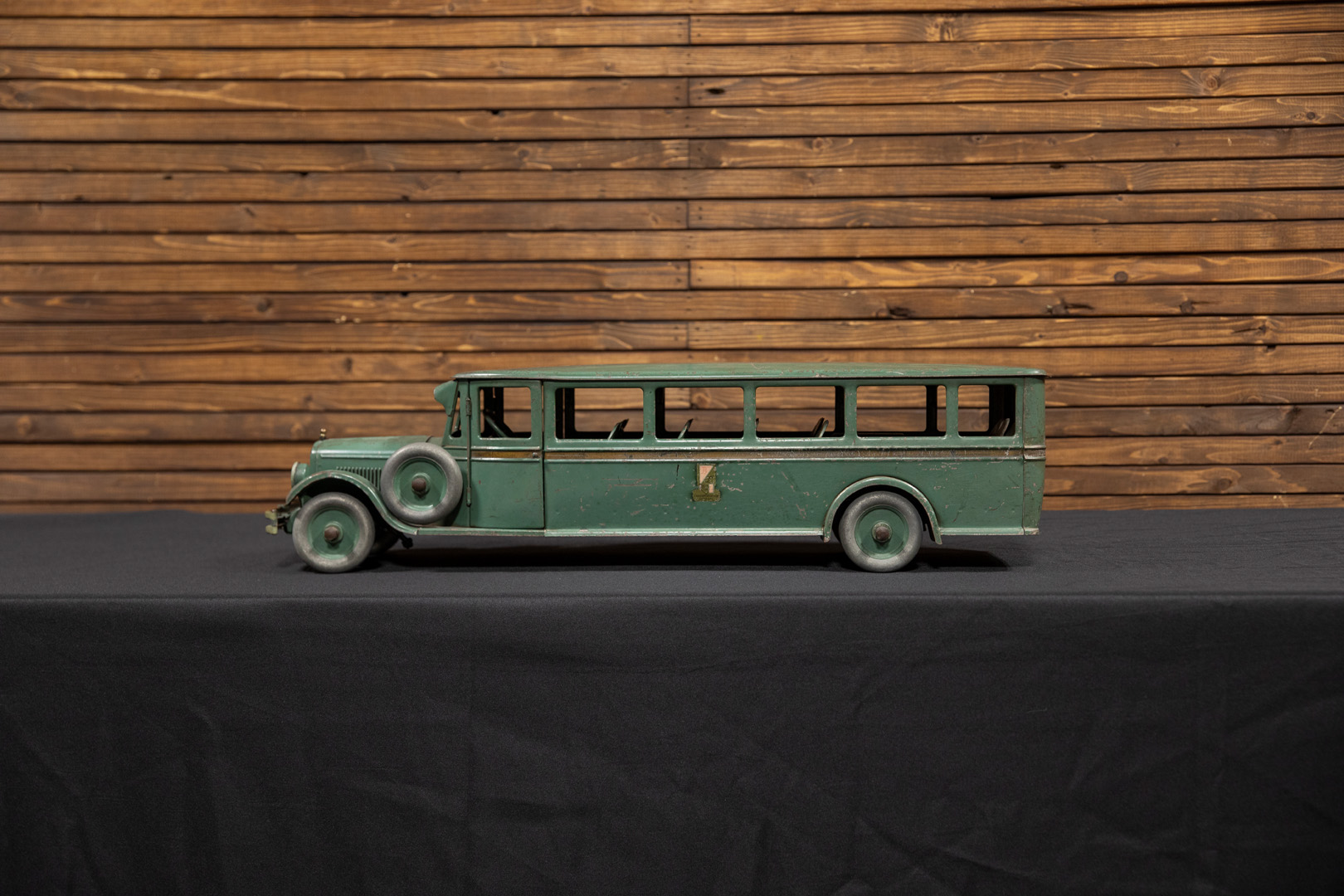  Buddy L Transportation Pressed  Steel Toy Bus 