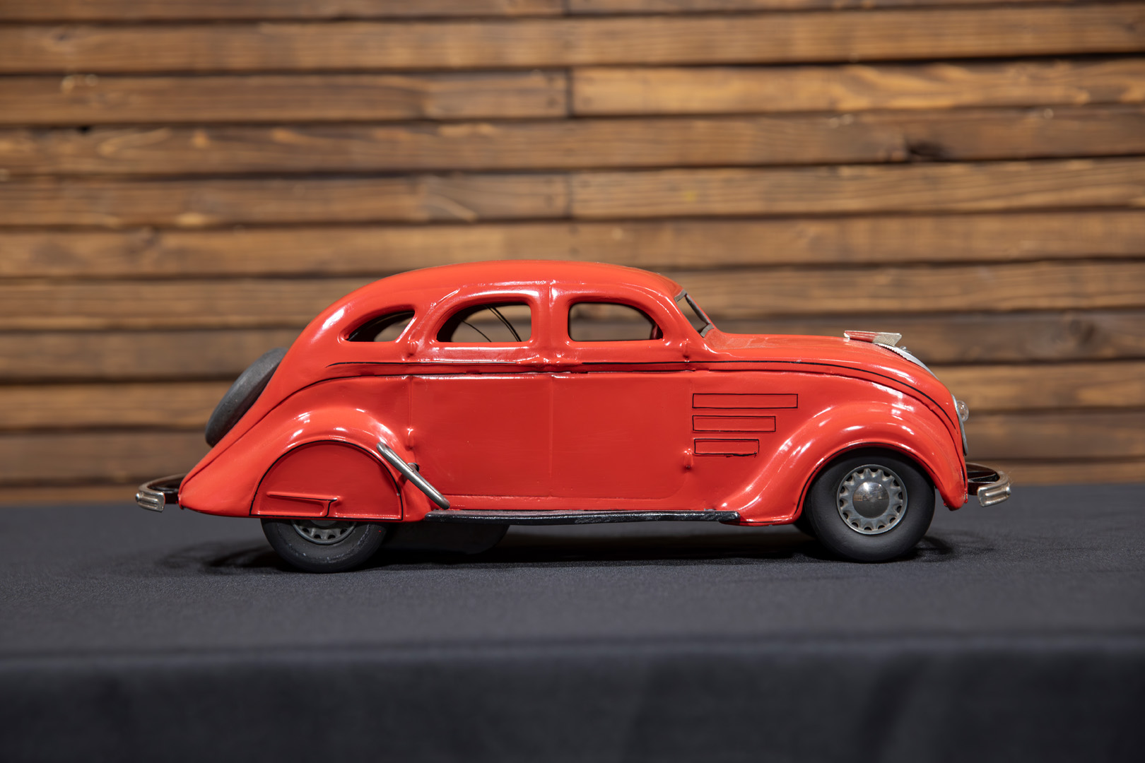  Chrysler Airflow Sedan Wind-up  Pressed Steel Toy by CorCor 