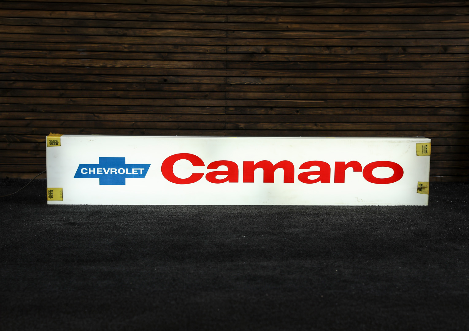  1967 Chevrolet Camaro Showroom  Lighted Sign - New with Box 