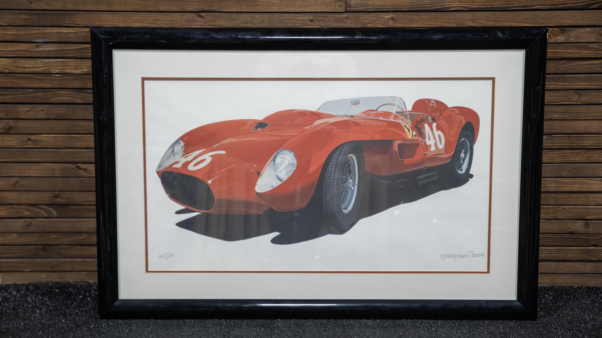 Ferrari 335S “Super Testarossa ” by Harold Cleworth