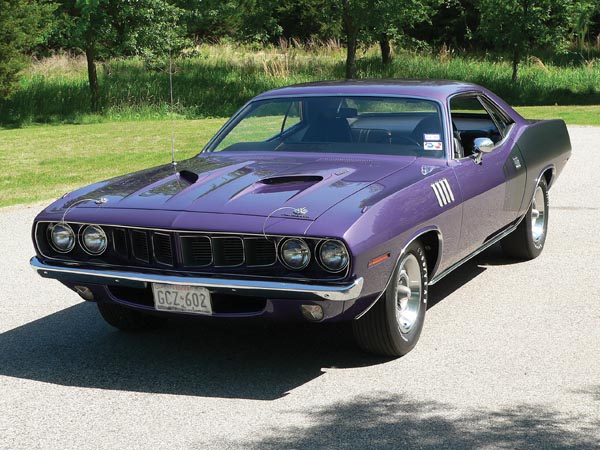 1971 Plymouth Cuda 440+6 Pack Coupe