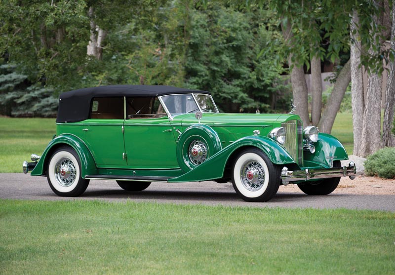 1934 Packard Twelve 1108 Convertible Sedan
