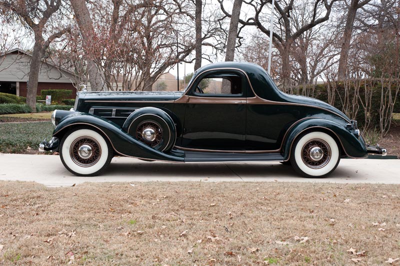 1935 Pierce-Arrow 845 Three-Window Coupe