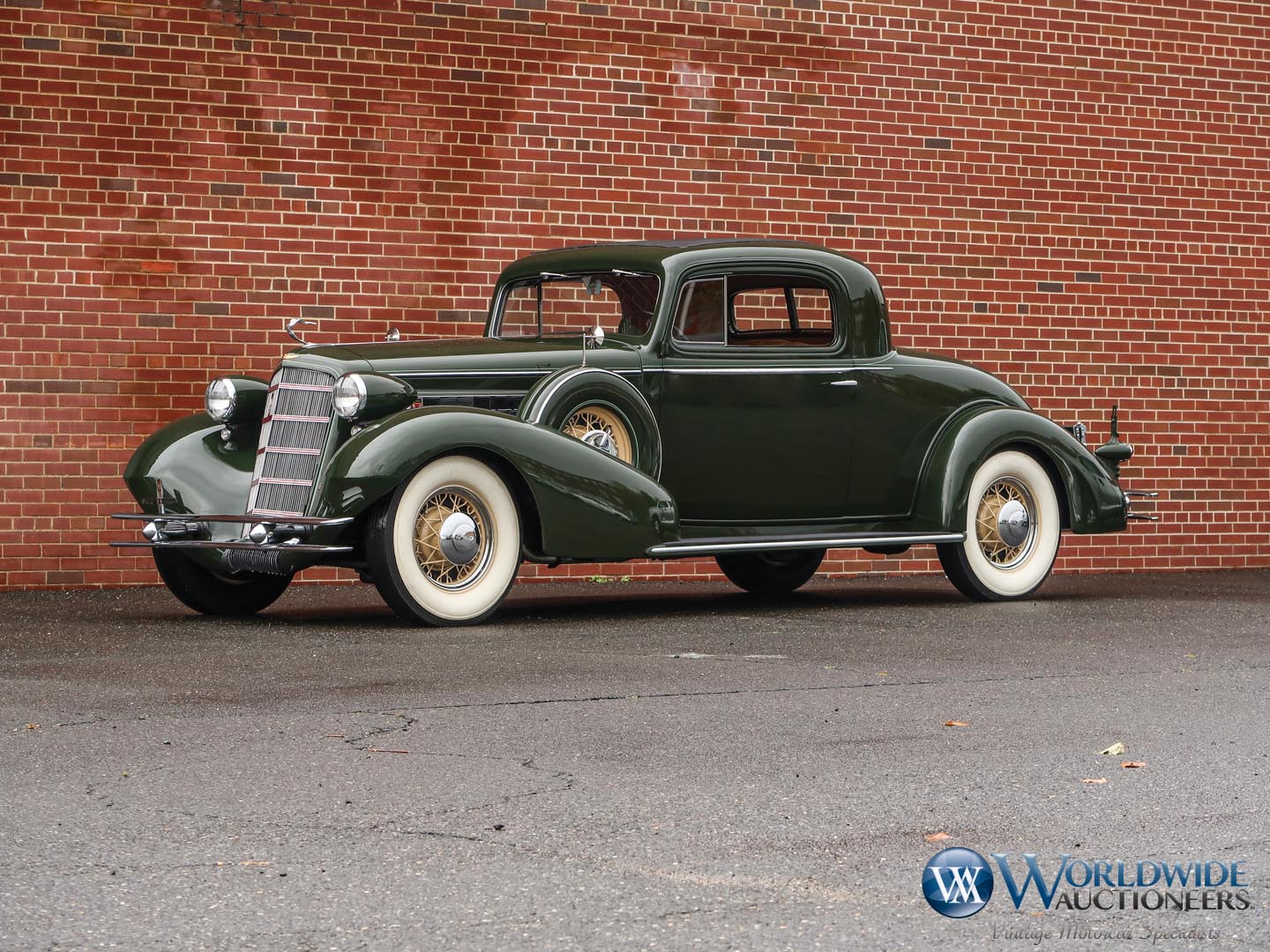 1934 Cadillac  355-D Two-Passenger Sport Coupe