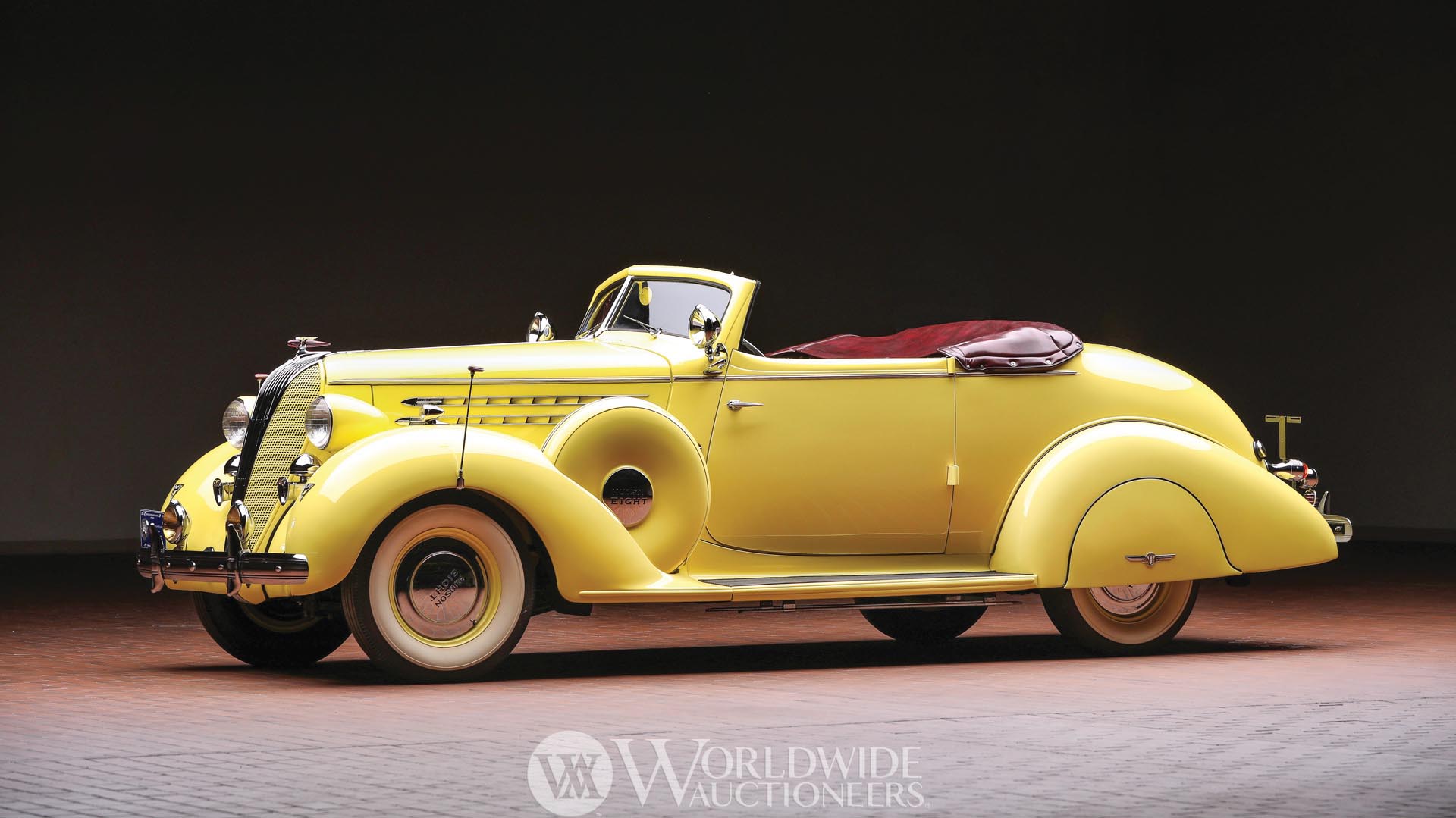 1936 Hudson Deluxe Eight Series 64 Convertible Coupe