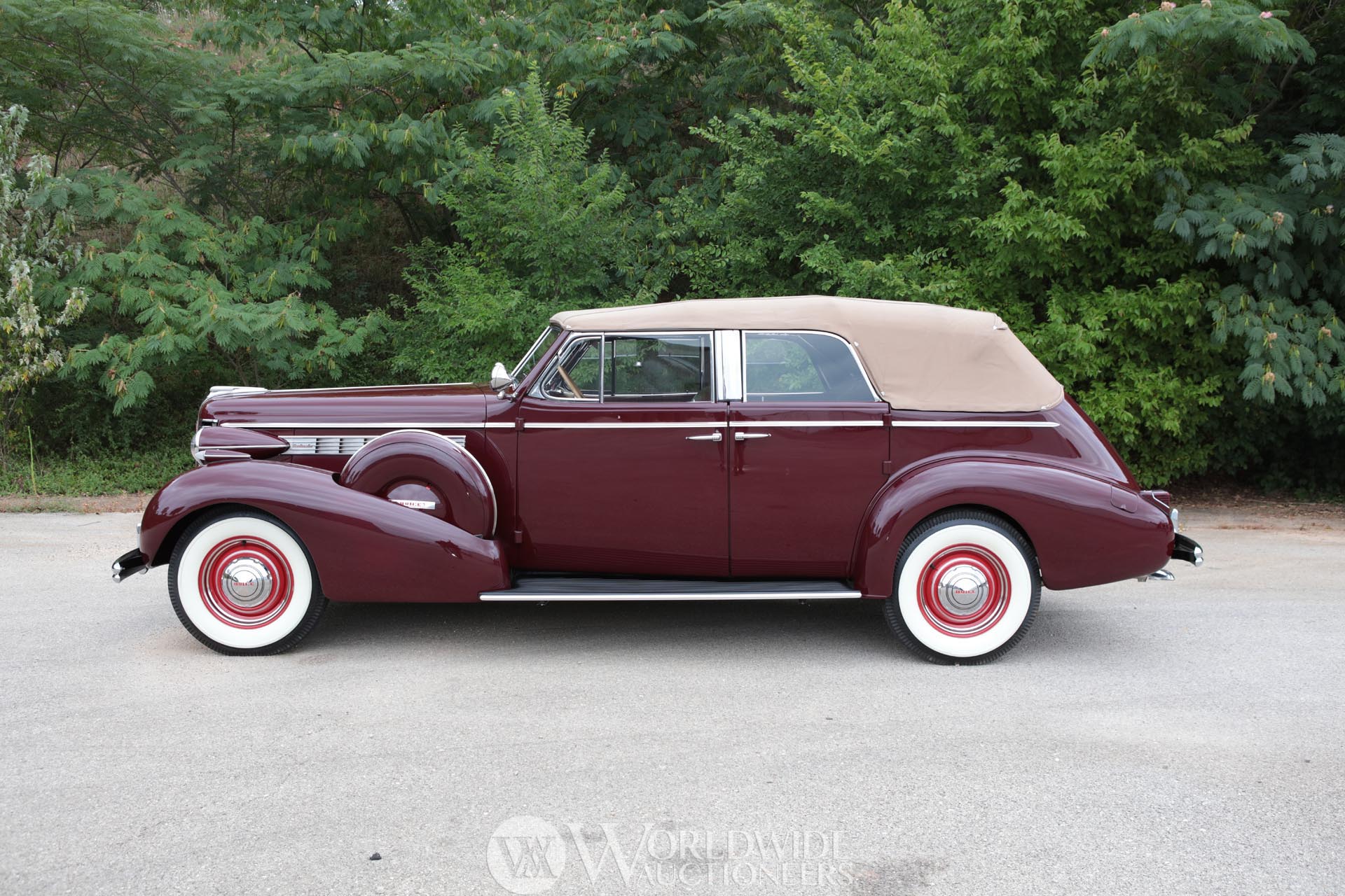 1938 Buick Series 80C Roadmaster Sport Phaeton