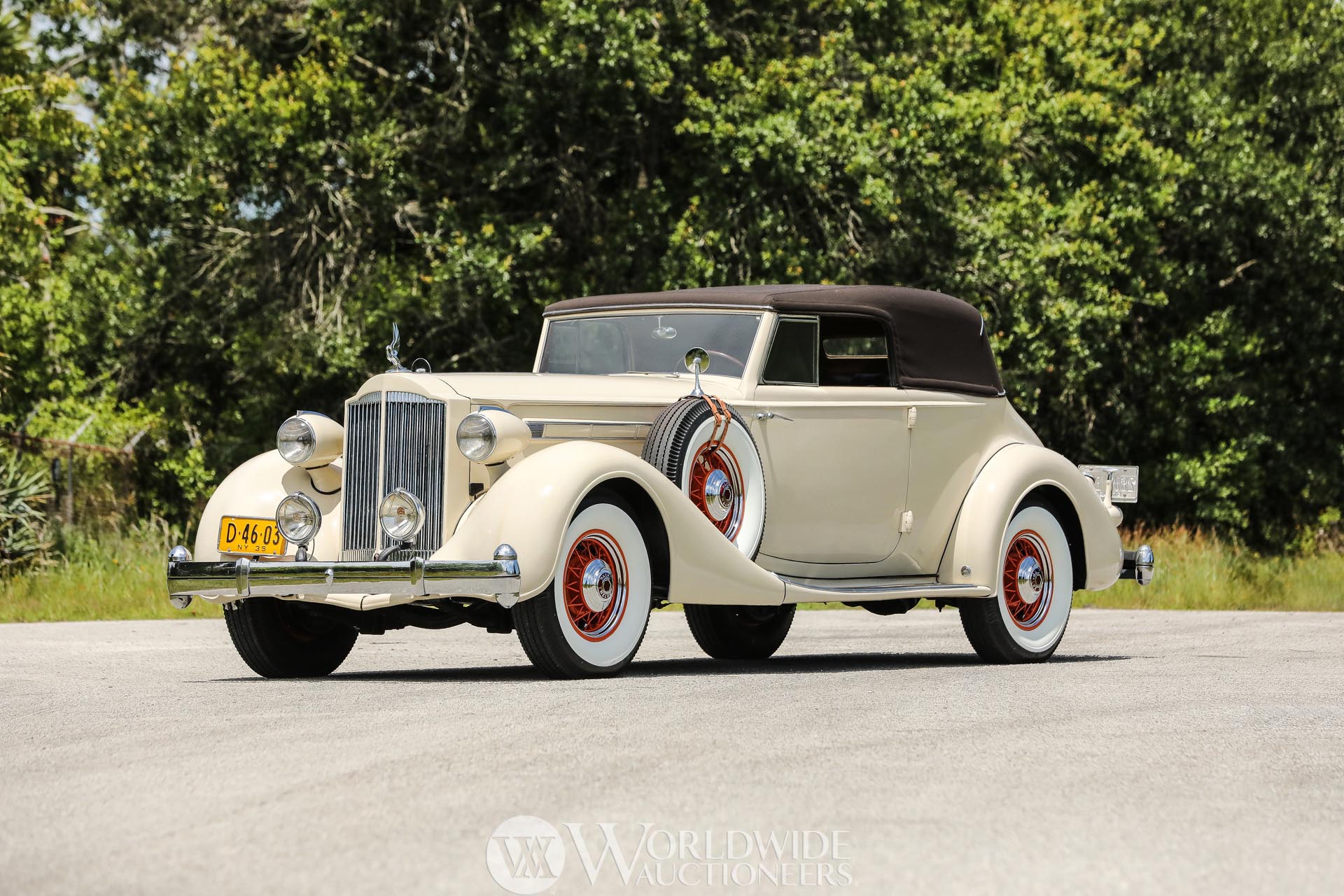1935 Packard Twelve Convertible Victoria