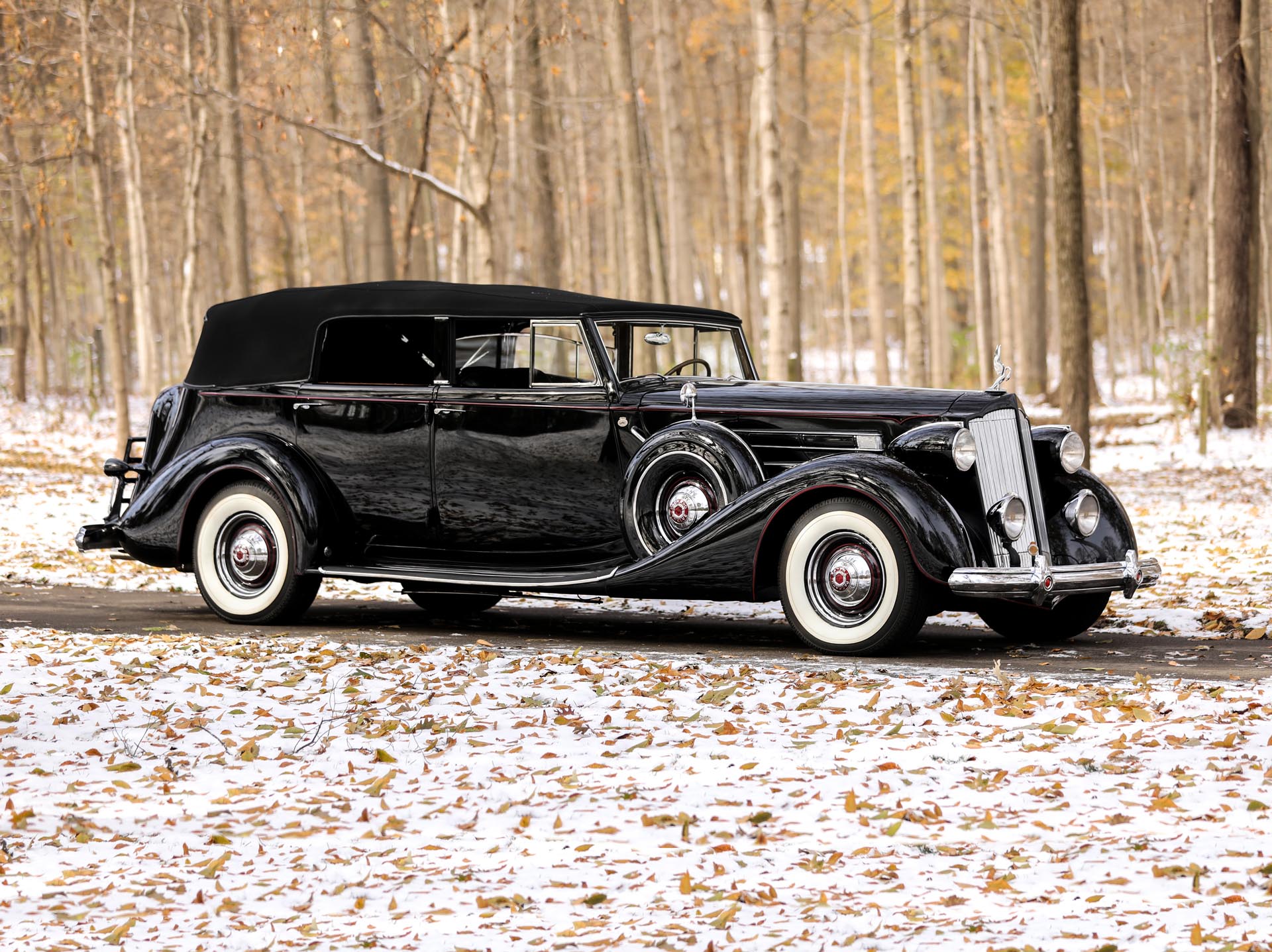 1937 Packard Twelve 1508 Convertible Sedan