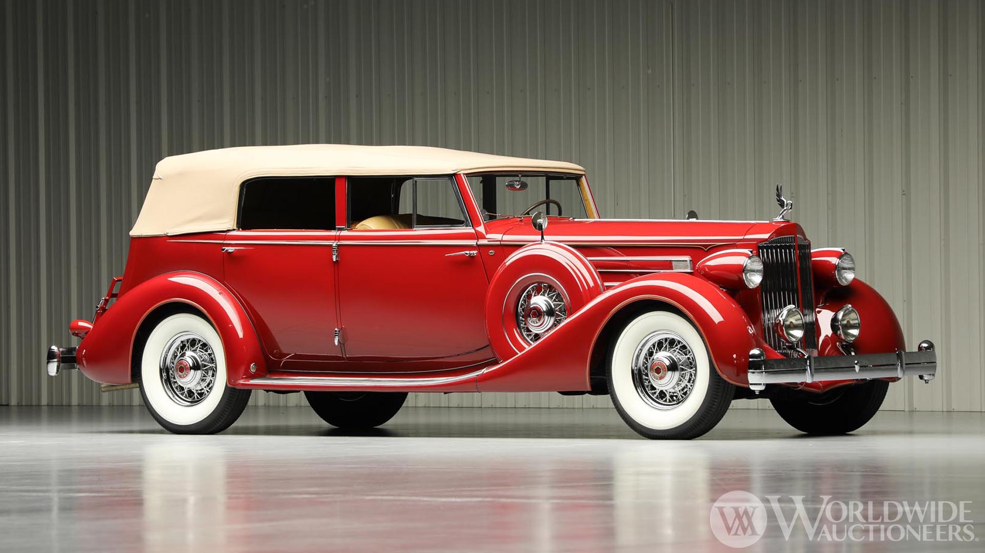 1935 Packard Twelve 1208 Convertible Sedan