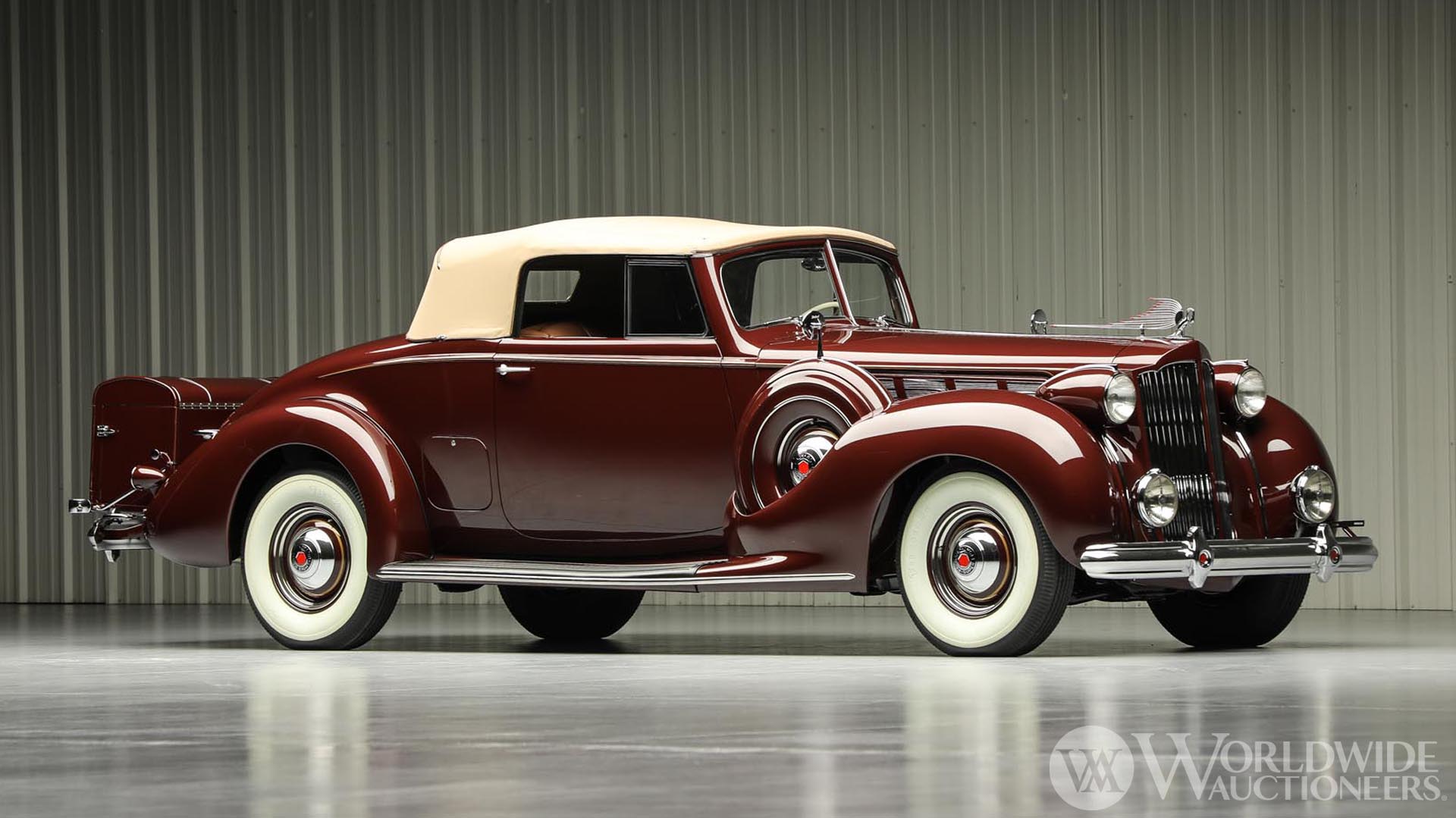1938 Packard 1604 Super Eight Convertible Coupe