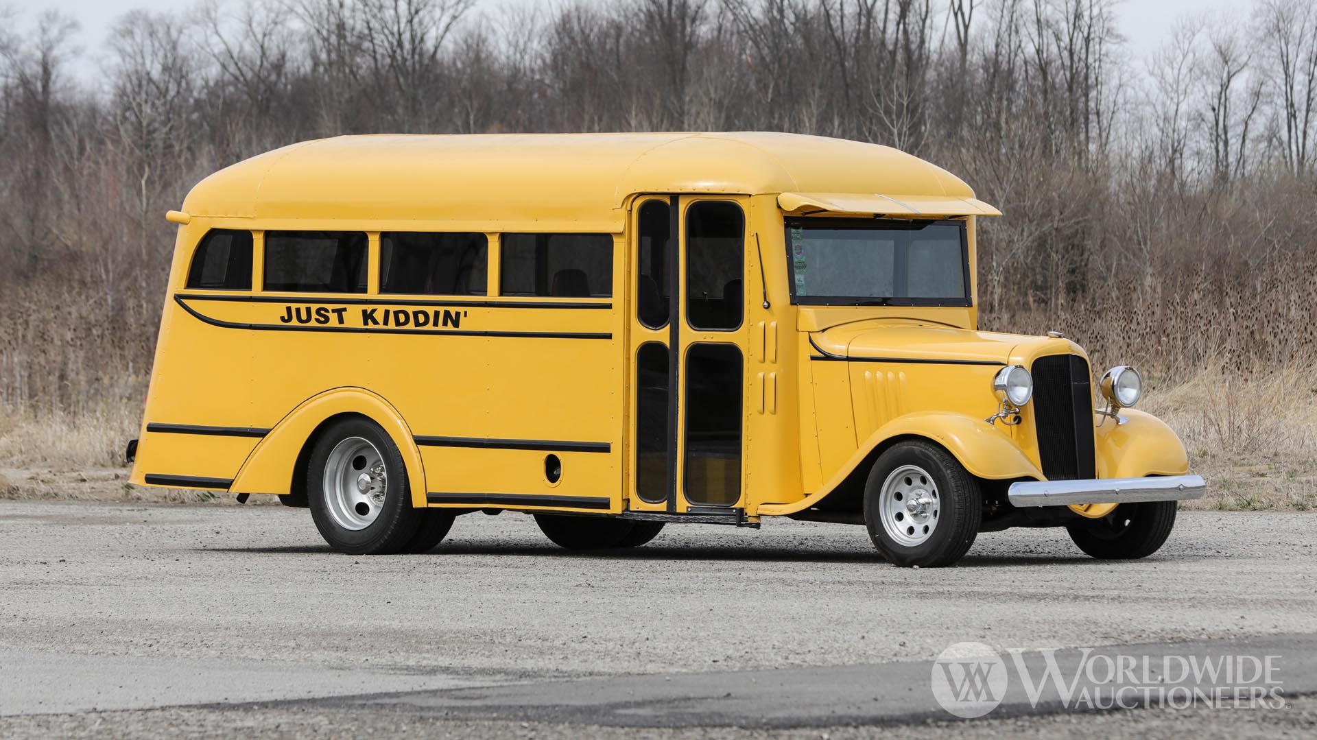 1935 Chevrolet   School Bus Resto Rod