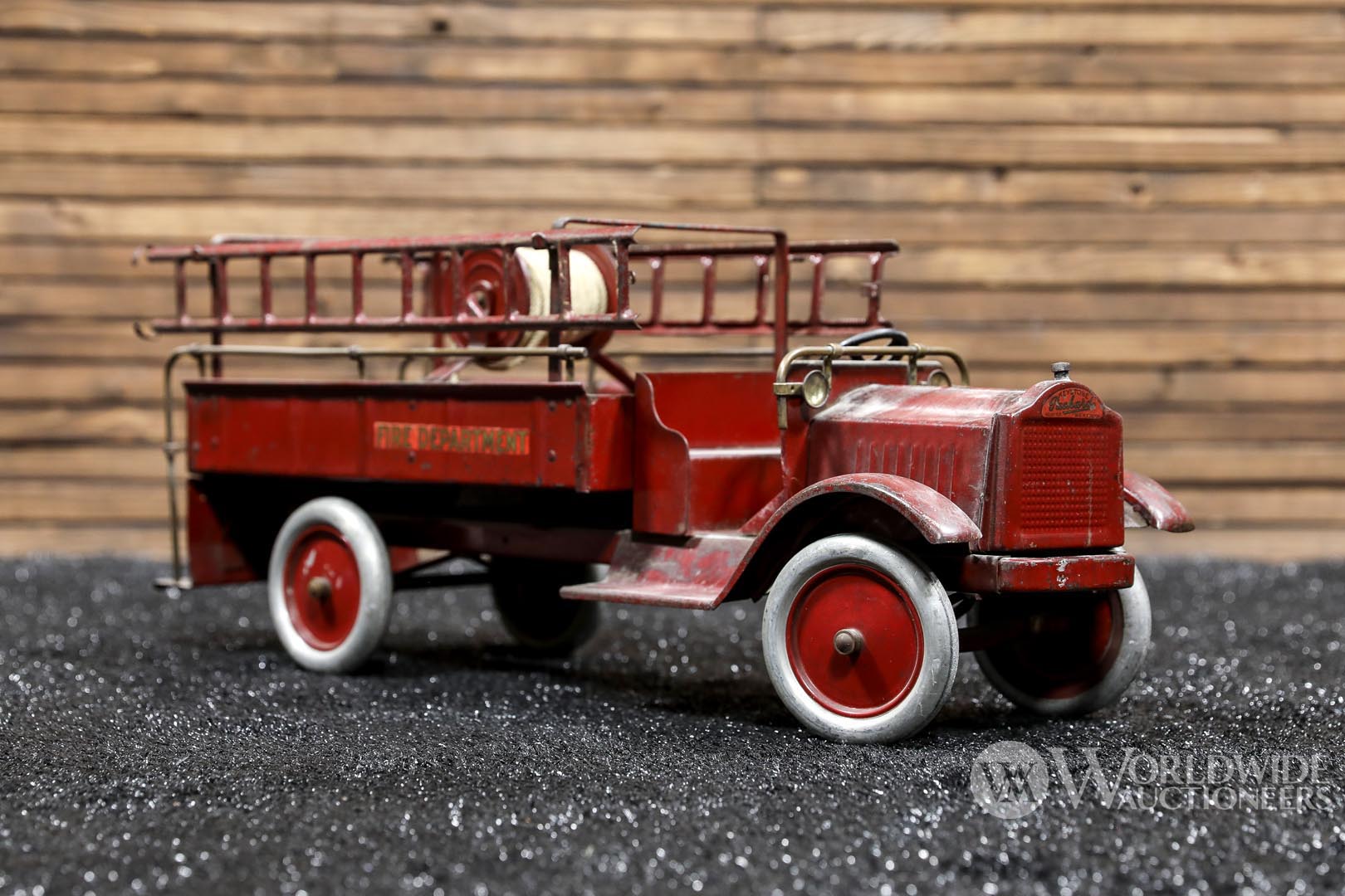 1920s Keystone-Packard Pressed Steel Fire Engine Toy