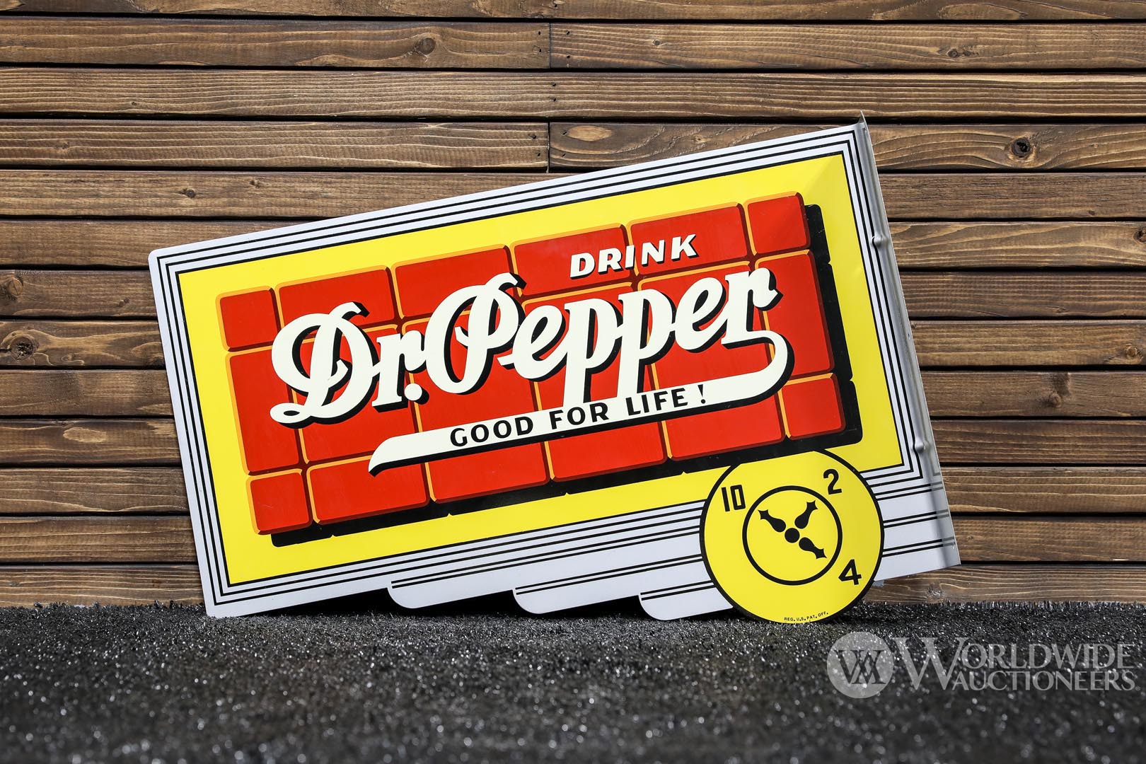 Dr. Pepper Flange Sign - Reissue by Stout