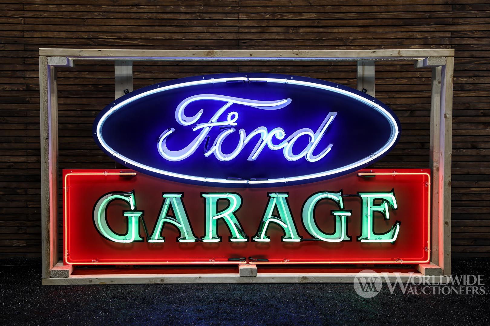 Ford Garage Stacked Neon Sign