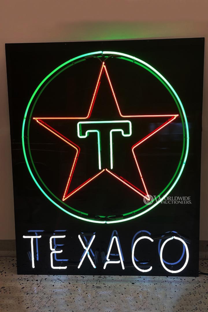 Custom Built Texaco Neon Sign
