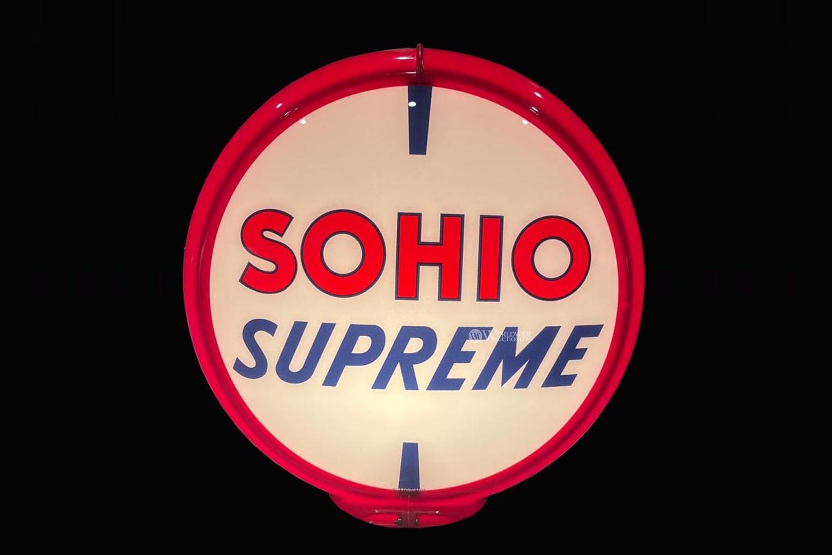 Sohio Supreme Gas Globe - Reproduction