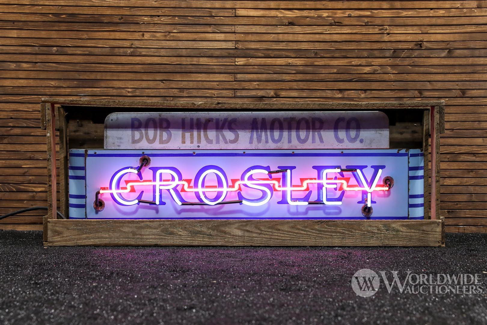 Crosley Porcelain Neon Sign