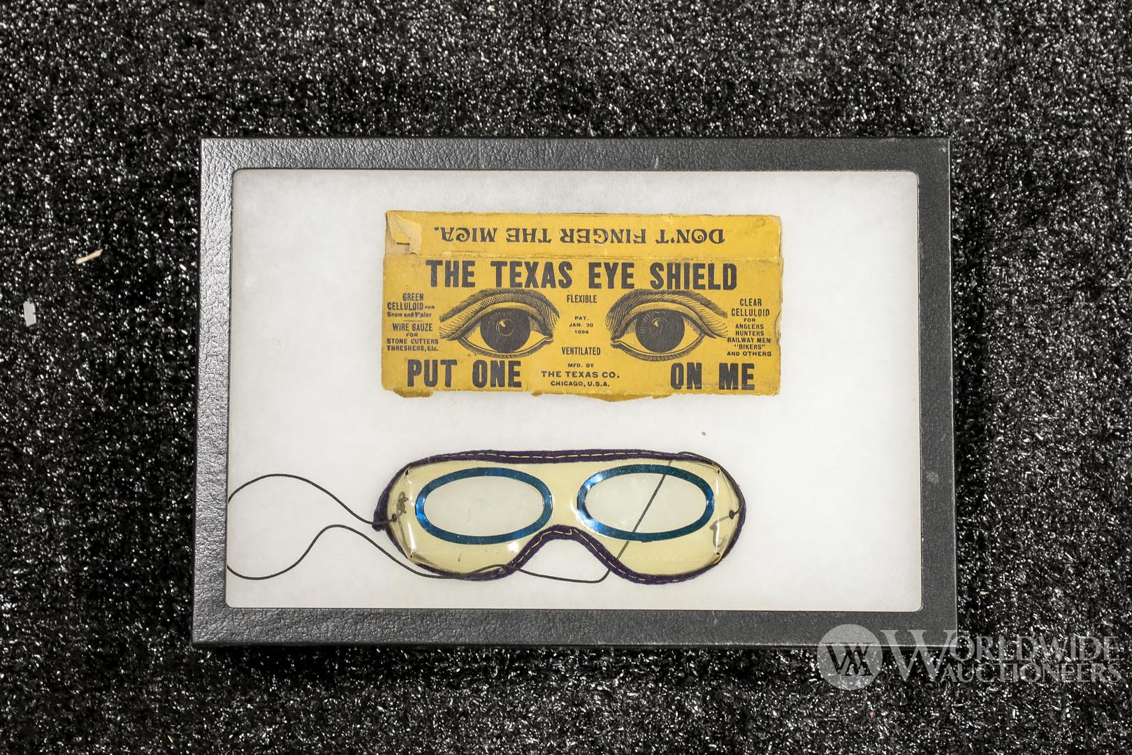 Texas Eye Shield with Envelope