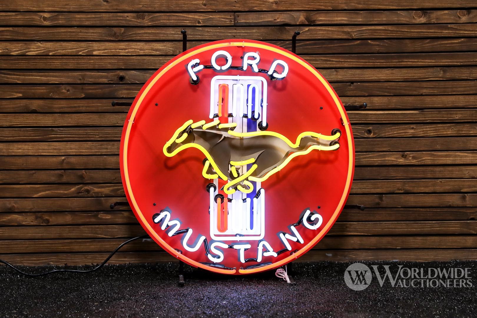 Ford Mustang Neon Sign - New