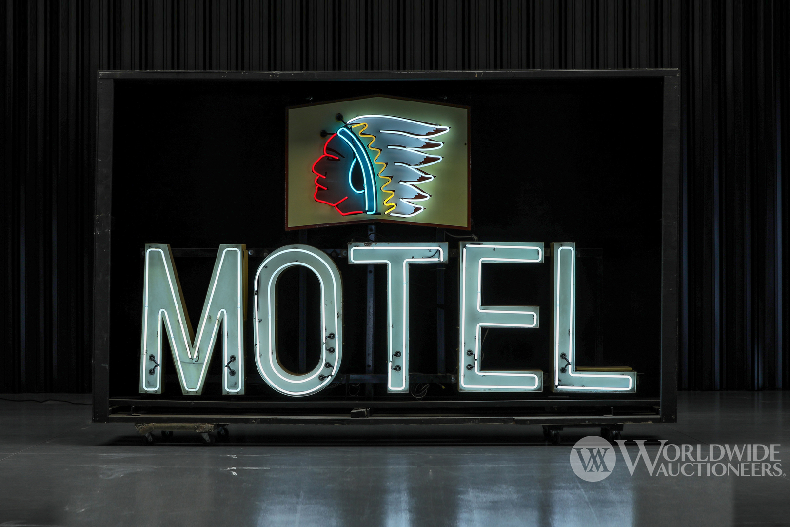 Chieftain Motel Neon Sign