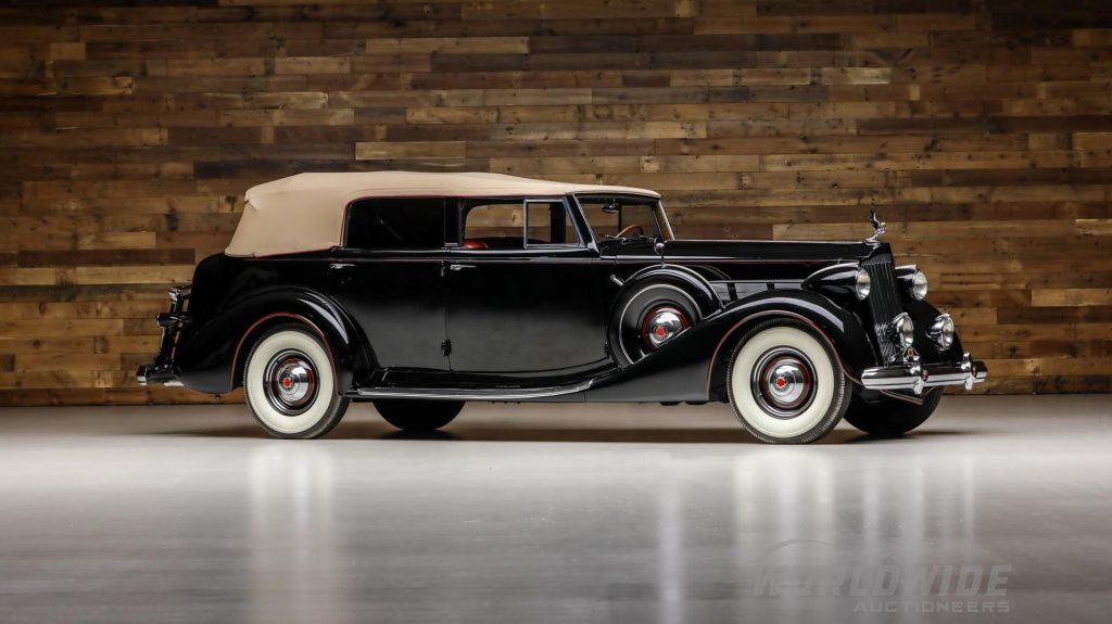 1937 Packard Super Eight Convertible Sedan