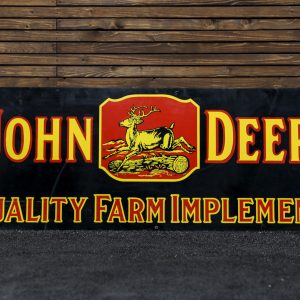 1950s John Deere Farm Implemen ts Tin Sign – Original