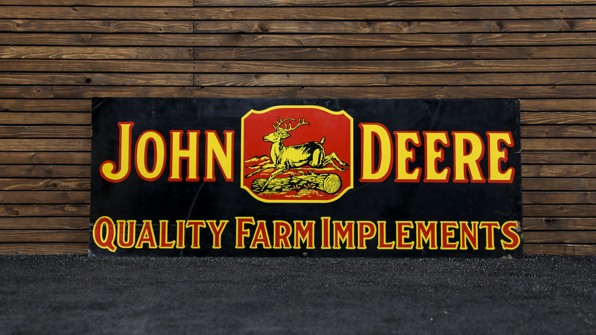 1950s John Deere Farm Implemen ts Tin Sign – Original