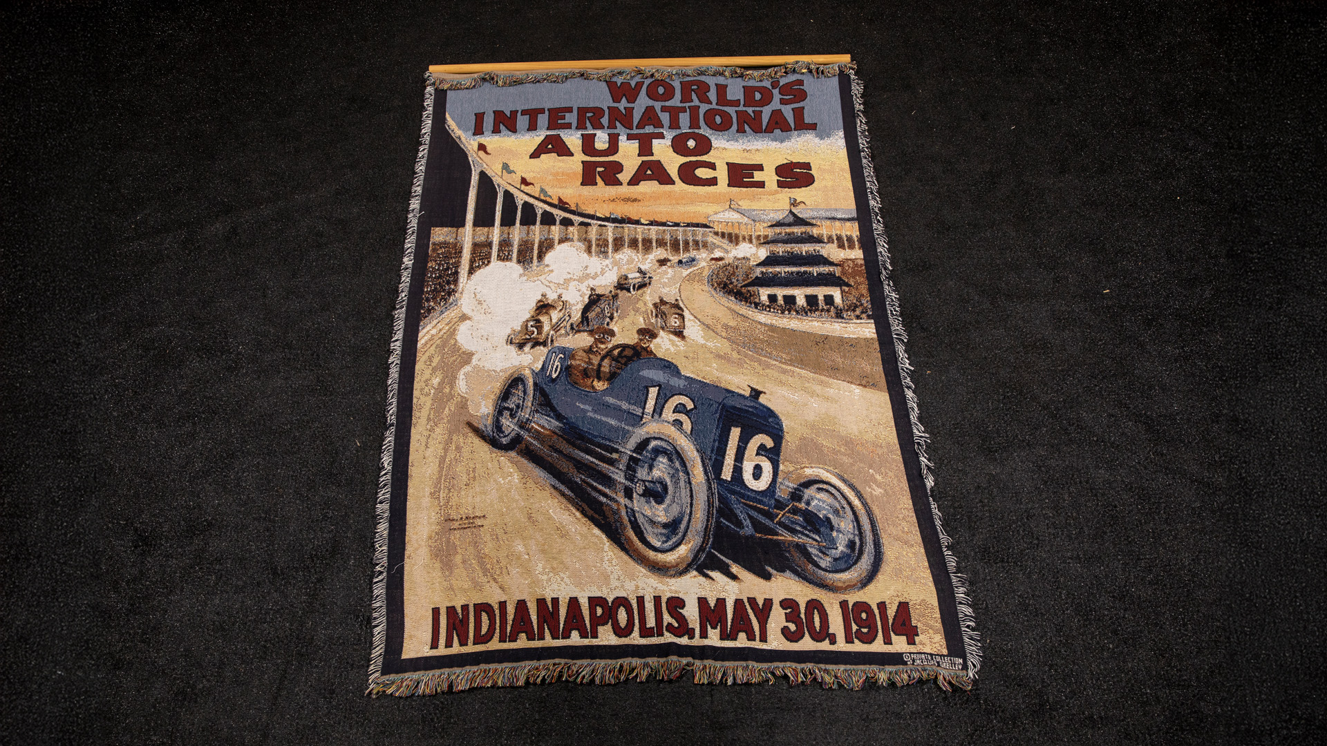 1914 Indianapolis 500 Commemor ative Tapestry