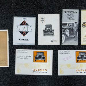 1925-1932 Auburn Sales Literat ure